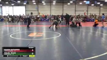 160 lbs Round 1 (6 Team) - Miguel Rojas, Minion Black vs Mason Ontiveros, Team California