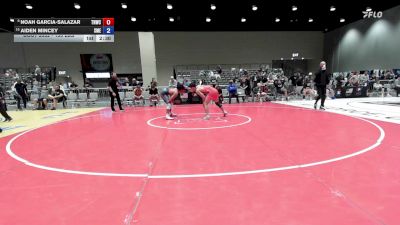 150 lbs Cons. Sub-semis - Noah Garcia-Salazar, Top Notch Wrestling Club vs Aiden Mincey, Simley - MN Elite