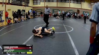 68 lbs Round 5 (10 Team) - Caiden Whitmore, The Compound vs JOSH LATHAM, South Side WC