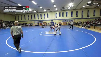 174 lbs Semifinal - Noah Leisgang, Wisconsin-La Crosse vs Nick Alexander, Augsburg