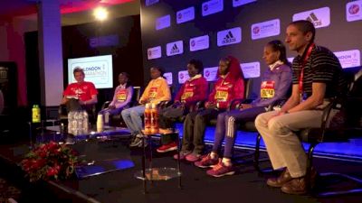 2015 London Marathon Elite Women's Presser