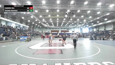 285 lbs Round 3 (3 Team) - Tucker Nichols, Gouverneur Sr HS vs Camden Hill, Salem-Cambridge Sr HS