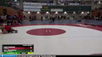 152 lbs Champ. Round 1 - Jack Hopkins, Oakdale vs Ray Gulmatico, Calvary Chapel