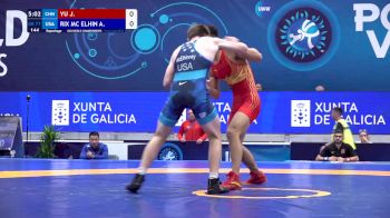 77 kg Repechage - Jixin Yu, China vs Aydin Eugene Rix Mc Elhinney, United States