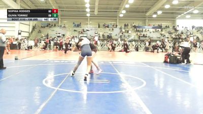 138 lbs Round Of 64 - Sophia Hodges, MD vs Olivia Torrez, NM