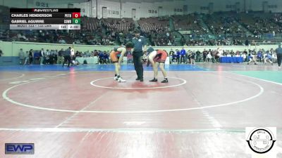 133 lbs Round Of 32 - Charles Henderson, Putnam City vs Gabriel Aguirre, Cowboy Wrestling Club