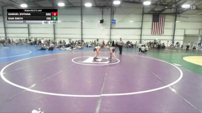 84 lbs Round 4 (1:30pm Friday) - Sam Smith, Iowa Black vs Samuel Svitana, Rough House W.C.