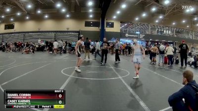 88 lbs Round 1 (8 Team) - Casey Karnes, Hanover Hawkeye vs Daniel Corbin, Mat Assassins Red