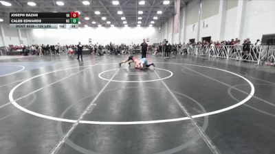 126 lbs Consi Of 32 #1 - Joseph Bazan, GA vs Caleb Edwards, NC