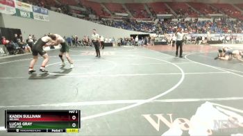 6A-165 lbs Champ. Round 1 - Kaden Sullivan, Nelson vs Lucas Gray, West Linn