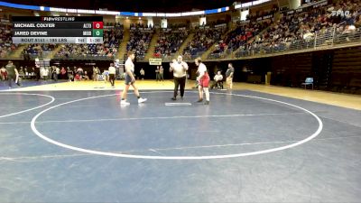 195 lbs Round Of 32 - Michael Colyer, Altoona vs Jared Devine, Midd-West