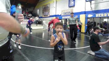 45 lbs Final - ZaKyan McKeefer, Checotah Matcats vs Duke Hawkins, Checotah Matcats