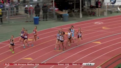 Women's DMR  (Event 159 - Championship of America, Villanova FTW!)