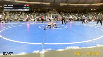55 lbs Quarterfinal - Finn Moehle, Team Central Wrestling Club vs Beau Atwell, TNWA