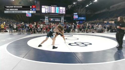 157 lbs Cons. Quarters - WALKER WOODARD, Georgia vs Jax Mescher, Idaho