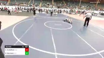 109 lbs Semifinal - Caleb Gustafson, New Mexico Bad Boyz vs Richard Montano, Patriot