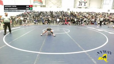 103 lbs Champ. Round 2 - Anthony Tapia, Midlakes Youth Wrestling vs John Chernaski, Long Beach Gladiators Wrestling