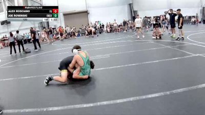 120 lbs Round 3 (4 Team) - Alex Rosciano, Frost Gang vs Joe Rowinski, EsteBuilt Underground