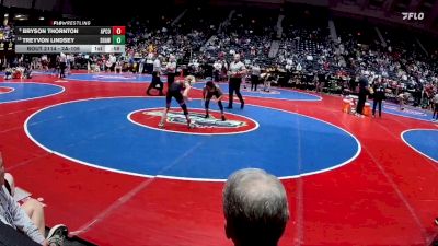 2A-106 lbs Cons. Round 1 - Treyvon Lindsey, Shaw vs Bryson Thornton, Appling County