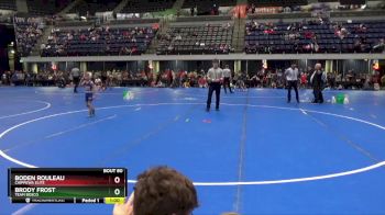 55 lbs Cons. Round 4 - Brody Frost, Team Bosco vs Boden Rouleau, Chippewa Elite