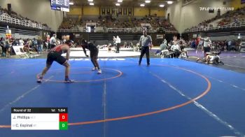 220 lbs Prelims - Jackson Phillips, St.thomas Catholic vs Cesar Espinal, St. Benedict`s Prep