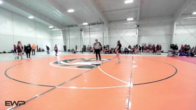 155 lbs Rr Rnd 1 - Zoie Ledgerwood, Cushing Girls vs Olivia Davidson, Choctaw Girls A