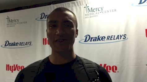 Ashton Eaton enjoying Drake Relays experience