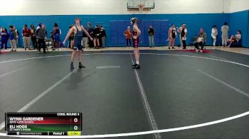 106 lbs Cons. Round 3 - Wynn Gardener, Boys` Latin School vs Eli Hogg, St. Mary`s Ryken