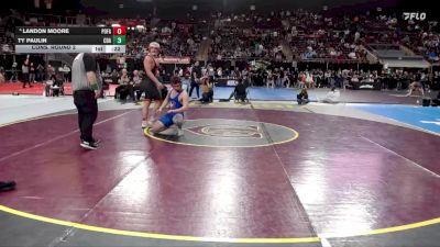 6A 175 lbs Cons. Round 2 - Ty Paulin, Coeur D Alene vs Landon Moore, Post Falls