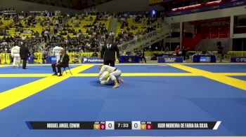 Igor Moreira De Faria Da Silva vs Miguel Angel Edwin 2025 World Jiu-Jitsu IBJJF Championship