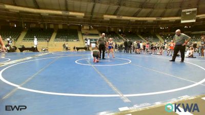 90 lbs Rr Rnd 1 - Presley Williams, Oklahoma Cowgirls vs Maisyn Hulbutta, Mojo Mulisha 12U Girls