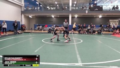 85 lbs Round 3 (6 Team) - Dylan Daugherty, Columbus St. Francis Desales vs Jack Hieber, Perrysburg