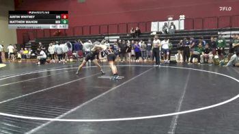 157 lbs Champ. Round 2 - Justin Whitney, Brewton-Parker (GA) vs Matthew Mahon, USF