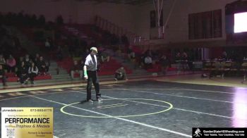 165 lbs Justin Bullock, Mt. Olive vs George Dakar, Cedar Grove