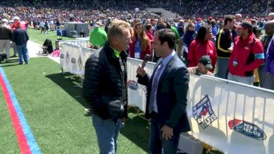 Nova Great Eamonn Coghlan on the Wildcats' 4xMile victory