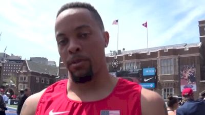 Wallace Spearmon pumped to be back, ready for World Relays