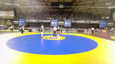 Girls 1B/2B/1A 155 Cons. Round 3 - Bailey Pio-Hernandez, Brewster (Girls) vs Linley Wolfard-Henry, Klahowya (Girls)