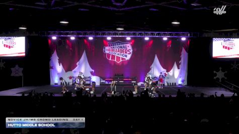 Hutto Middle School [2025 Novice JH/MS Crowd Leading Day 1] 2025 NCA State of Texas Regional