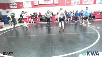 106 lbs Quarterfinal - Karson St. Onge, Gravette Wrestling Club vs Cael Caudill, Grove Takedown Club