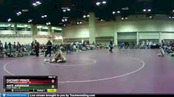 145 lbs Quarters & Wb (16 Team) - Zachary Prince, D1 Wrestling Academy vs Nate Anderson, Fight Barn