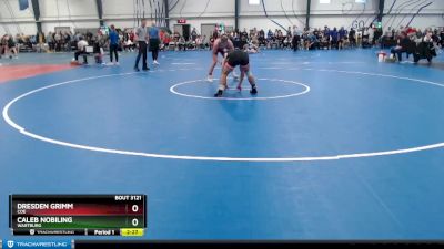 Silver 141 lbs Semifinal - Dresden Grimm, Coe vs Caleb Nobiling, Wartburg