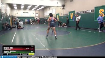 132 lbs Cons. Round 3 - Tyler Searcy, Rancho Bernardo vs Andrew Garcia, Hillcrest