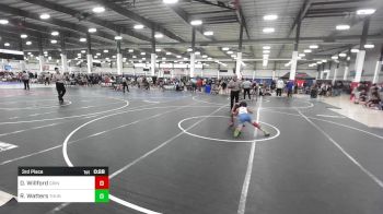 70 lbs 3rd Place - Dawson Willford, Grindhouse WC vs Roan Watters, Thundercats WC