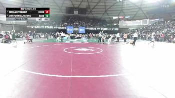Boys 4A 126 lbs Cons. Semi - Mesiah Valdez, Sunnyside vs Drayson Elfering, Richland