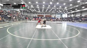 157 lbs Champ. Round 1 - Nichola Pawlak, Niagara County Community College vs Dean Visconti, Oneonta State