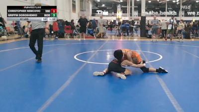 87 lbs Rr Rnd 4 - Christopher Nemcovic, Team Nauman Wrestling Club - MS vs Griffin Doroshenko, Mat Assassins - MS