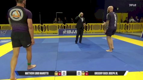 Gregory Buck Joseph Jr. vs Matthew Louis Marotto 2025 Pan IBJJF Jiu-Jitsu No-Gi Championship