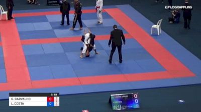 GUILHERME CARVALHO vs LUIZ COSTA 2018 Abu Dhabi Grand Slam Rio De Janeiro