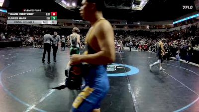 4A 127 lbs Cons. Round 1 - Gavin Everett, Moriarty vs Toby Baca, West Las Vegas