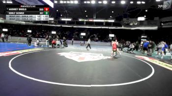 Girls 145 lbs Champ. Round 2 - Emily Gomez, North Kitsap (Girls) vs Audrey Briels, Snohomish (Girls)